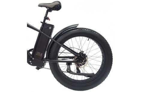 Rower Elektryczny Fatbike Górski 26 Tarcze 250W Wspomaganie 3 Tryby Cyngle