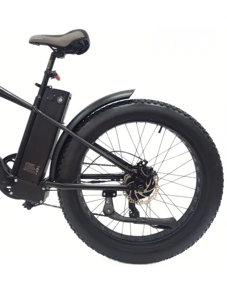 Rower Elektryczny Fatbike Górski 26 Tarcze 250W Wspomaganie 3 Tryby Cyngle
