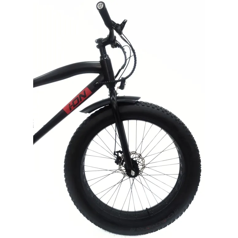Rower Elektryczny Fatbike Górski 26 Tarcze 250W Wspomaganie 3 Tryby Cyngle