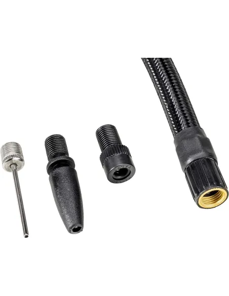 Pompka Nożna Michelin Z Manometrem Analogowa Jednotłokowa Do Opon Solidna