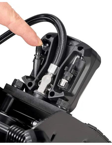 Pompka Nożna Michelin Z Manometrem Analogowa Jednotłokowa Do Opon Solidna