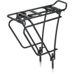 Bagażnik rowerowy tylny XLC RP-R11 Czarny Alu Pod Sakwy Do 25kg 41cm 26-28"