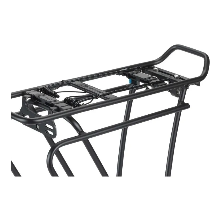 Bagażnik rowerowy tylny XLC RP-R11 Czarny Alu Pod Sakwy Do 25kg 41cm 26-28"