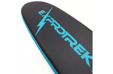 Deska Surfingowa SUP Exprotrek Paddle Niebieska Nadmuchiwana Max 150 kg