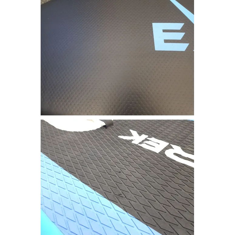Deska Surfingowa SUP Exprotrek Paddle Niebieska Nadmuchiwana Max 150 kg