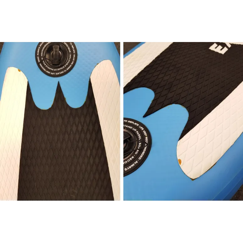 Deska Surfingowa SUP Exprotrek Paddle Niebieska Nadmuchiwana Max 150 kg