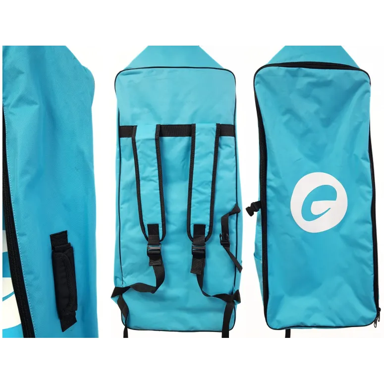 Deska Surfingowa SUP Exprotrek Paddle Niebieska Nadmuchiwana Max 150 kg