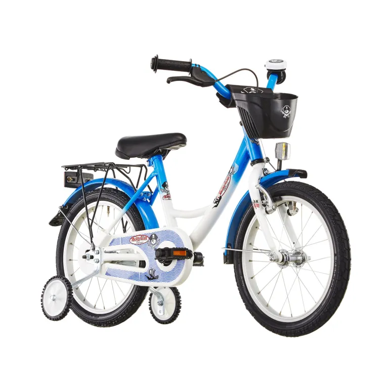 Dziecięcy Rower 16 Kółka Boczne Kontra Prezent 4+ - 4