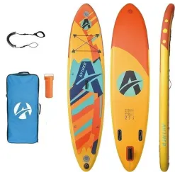 Deska SUP Pompowana Aviner Paddle Board Z Wiosłem Do Pływania Torba 305 cm Torba