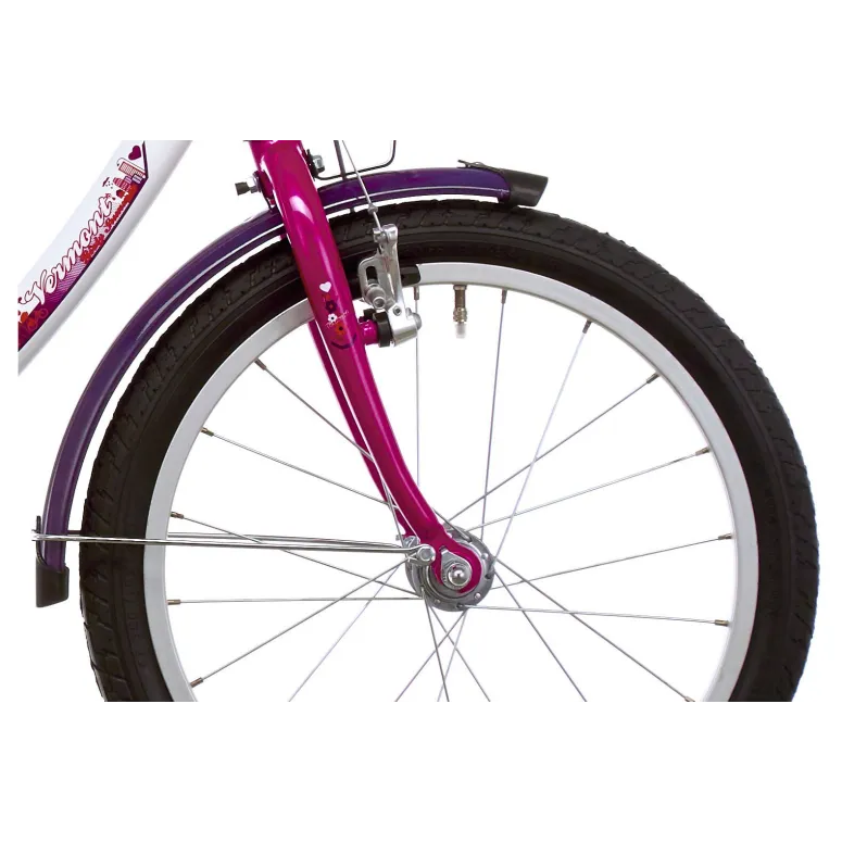 Dziewczęcy Rower 16 Koła Boczne Kontra 4,5+ Koszyk
