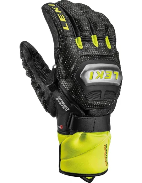 Rękawice Narciarskie LEKI WORLDCUP RACE Ti S Speed System Yellow r. 9.5 - 1