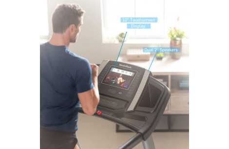 Bieżnia Elektryczna Domowa NordicTrack T6.5 SI Fitness 18 km/h 136kg Ekran - 4