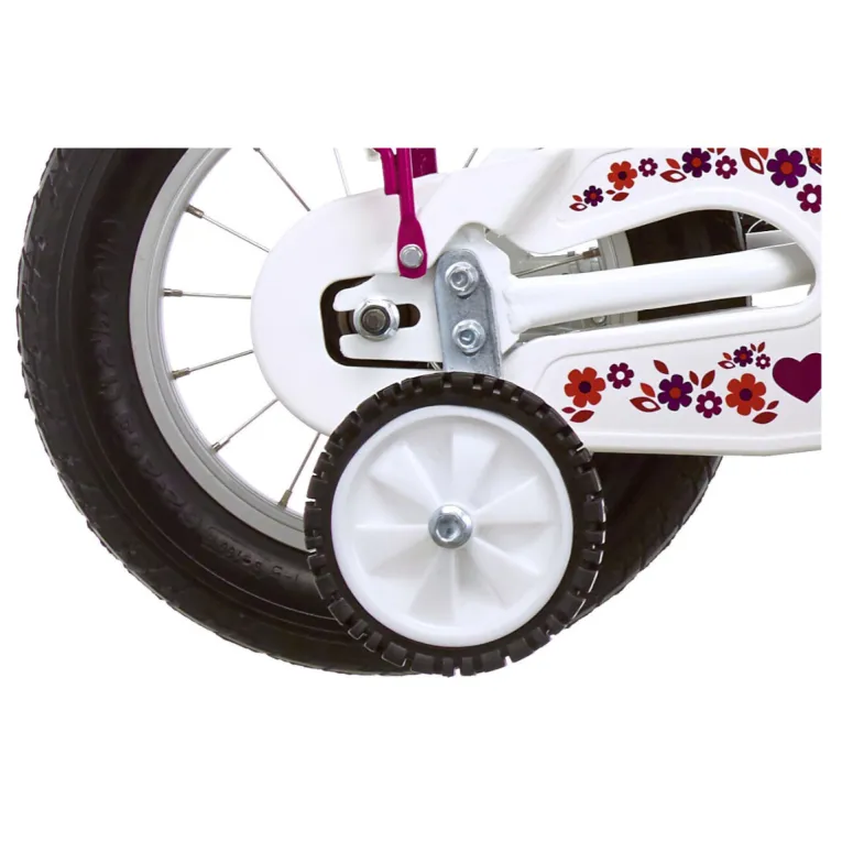 3+ Dziewczęcy Rower 12 Kółka Boczne Kontra Dziecka - 2