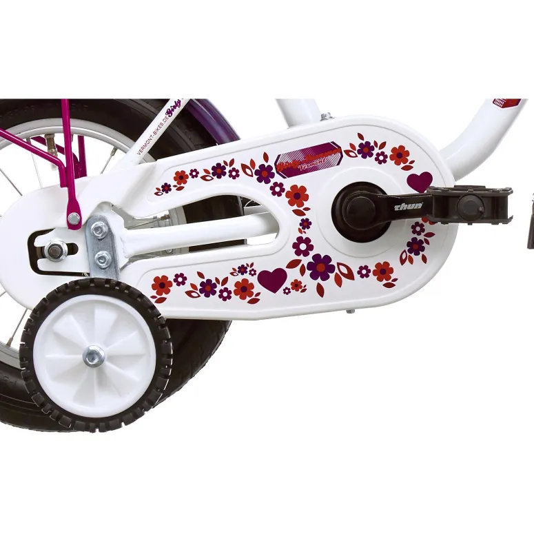 3+ Dziewczęcy Rower 12 Kółka Boczne Kontra Dziecka - 4