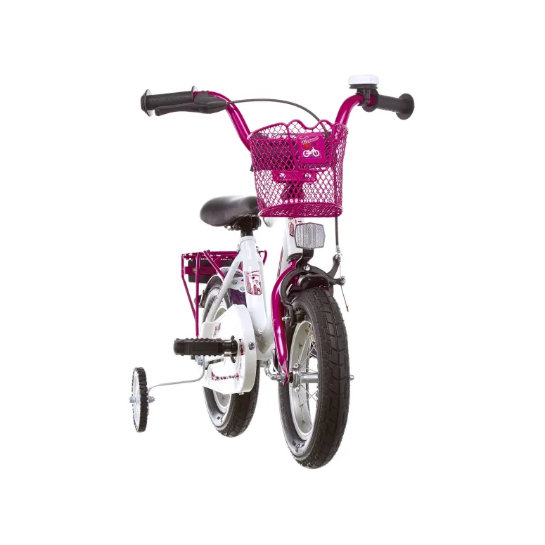 3+ Dziewczęcy Rower 12 Kółka Boczne Kontra Dziecka - 6