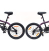Rower BMX 20" Stal Rotor 360° Młodzieżowy Wyczynowy V-brake Alhonga Pegi x4 - 5