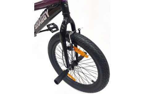 Rower BMX 20" Stal Rotor 360° Młodzieżowy Wyczynowy V-brake Alhonga Pegi x4 - 10
