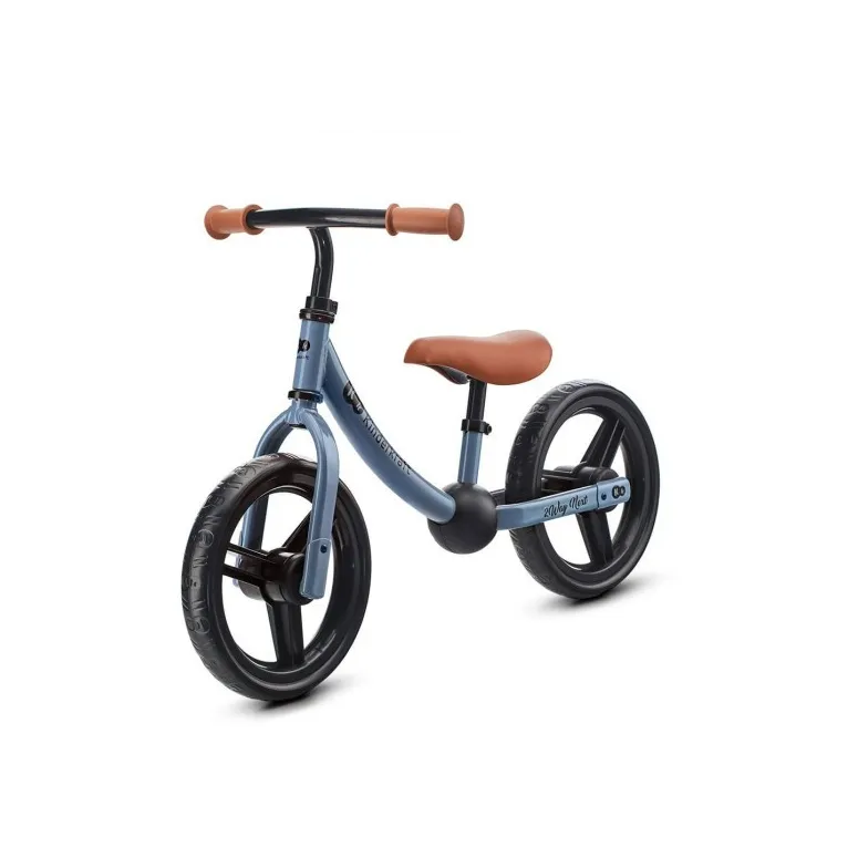 Rowerek Biegowy Dziecięcy 12" Stal Lekki Regulowane Siodełko Niebieski 3+