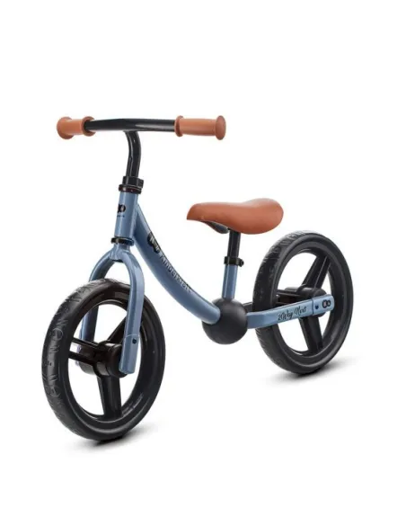 Rowerek Biegowy Dziecięcy 12" Stal Lekki Regulowane Siodełko Niebieski 3+