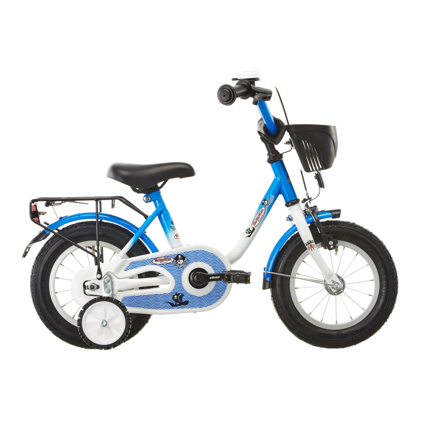 3+ Dziecięcy Rower 12 Kółka Boczne Kontra Chłopiec