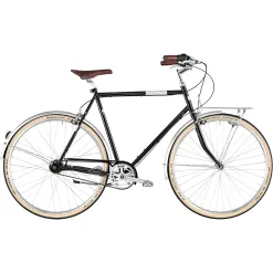 Męski Rower Miejski Retro 28 Nexus 7 Bagażnik