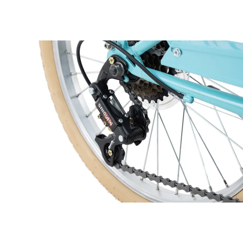 Rower Dziecięcy Miejski 20 Dziewczęcy Bagażnik