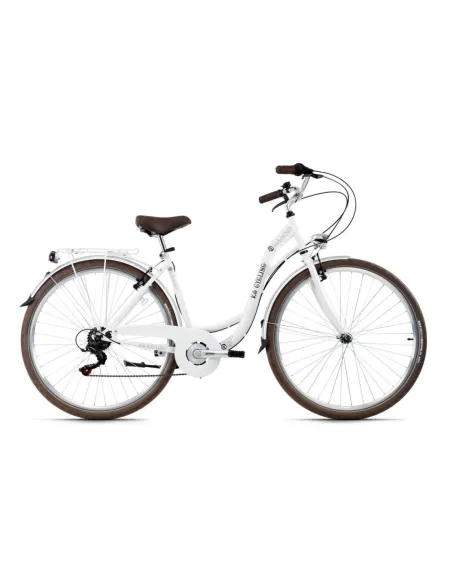 Rower Damski Miejski 28 Damka 6 Biegów Bagażnik
