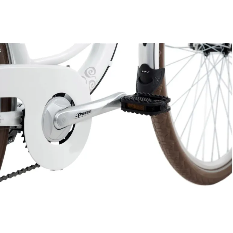 Rower Damski Miejski 28 Damka 6 Biegów Bagażnik