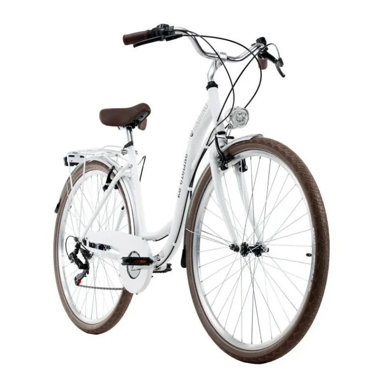 Rower Damski Miejski 28 Damka 6 Biegów Bagażnik