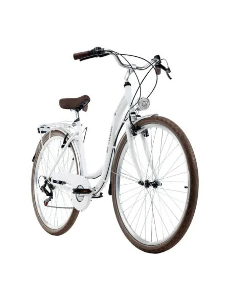 Rower Damski Miejski 28 Damka 6 Biegów Bagażnik