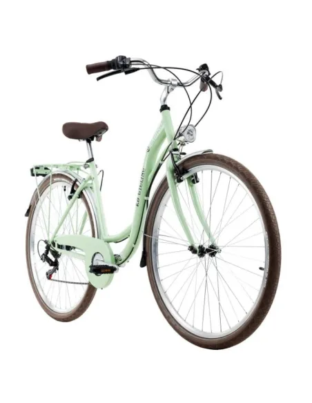 Damski Rower Miejski 28 Damka 6 Biegów Bagażnik