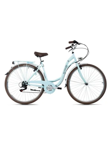 Rower Miejski Damski 28 Damka 6 Biegów Bagażnik