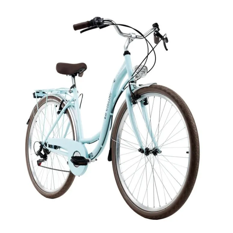 Rower Miejski Damski 28 Damka 6 Biegów Bagażnik