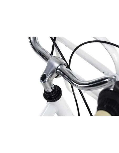 Rower Miejski Damski Retro 28 Bagażnik 6 Biegów