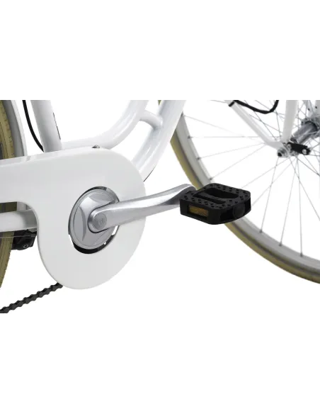 Rower Miejski Damski Retro 28 Bagażnik 6 Biegów