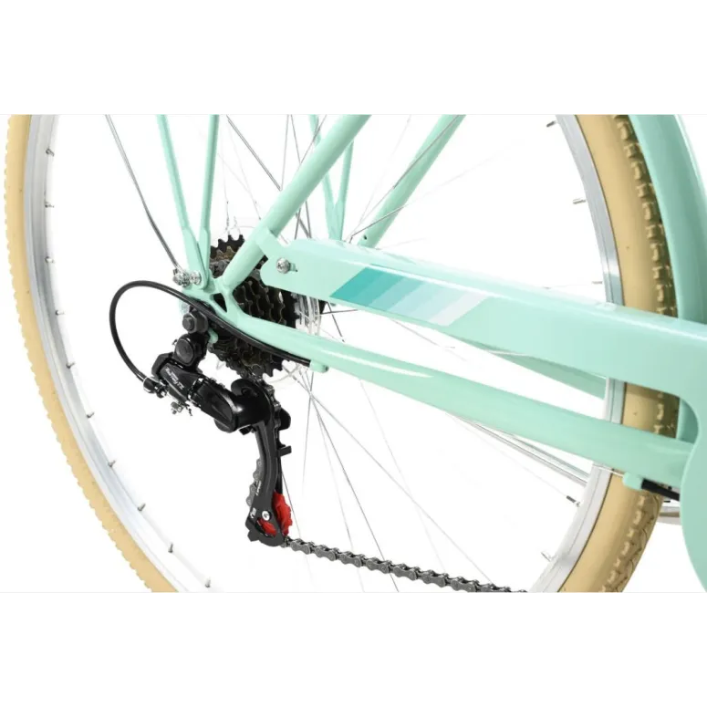 Rower Miejski Damski 26 Dziewczęcy Koszyk Bagażnik
