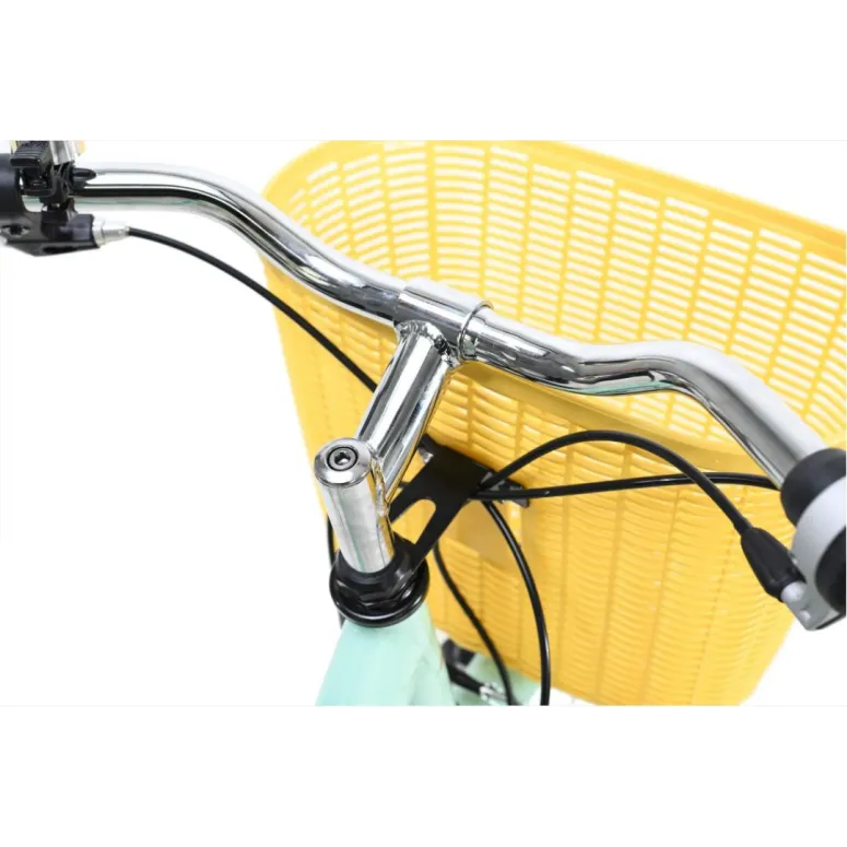 Rower Miejski Damski 26 Dziewczęcy Koszyk Bagażnik