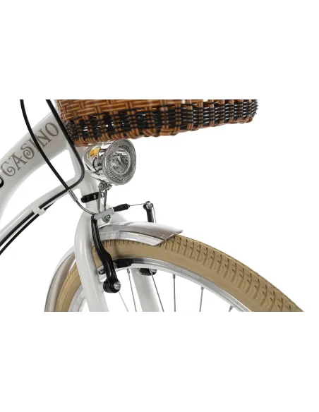 Retro Rower Miejski Damski 28 Błotniki 6 Biegów