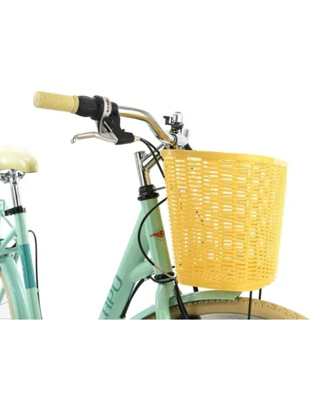 Rower Miejski Damski 26 Dziewczęcy Koszyk Bagażnik