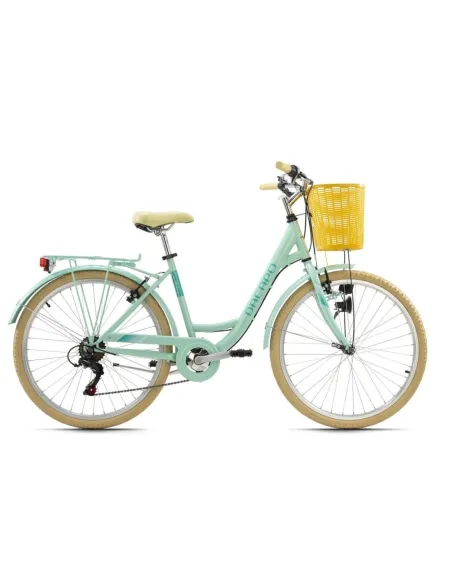 Rower Miejski Damski 26 Dziewczęcy Koszyk Bagażnik