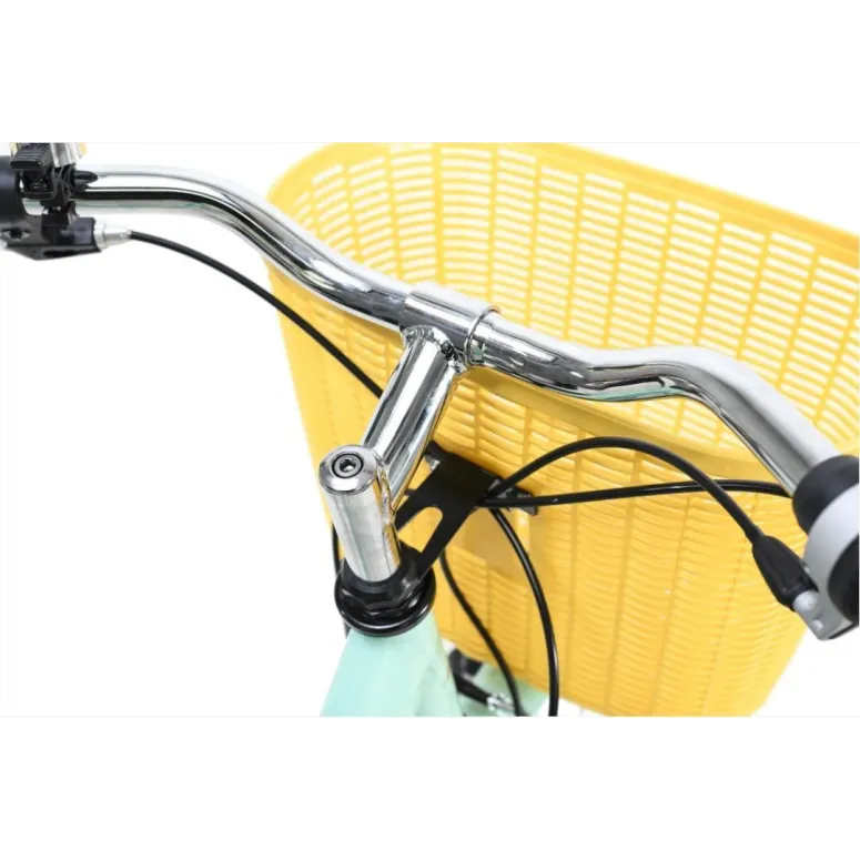 Rower Miejski Damski 26 Dziewczęcy Koszyk Bagażnik