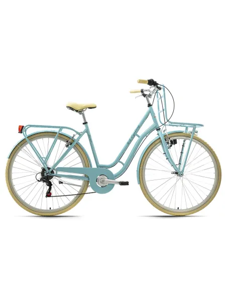 Rower Miejski Damski Dziewczęcy 28 Bagażnik 6 Bieg