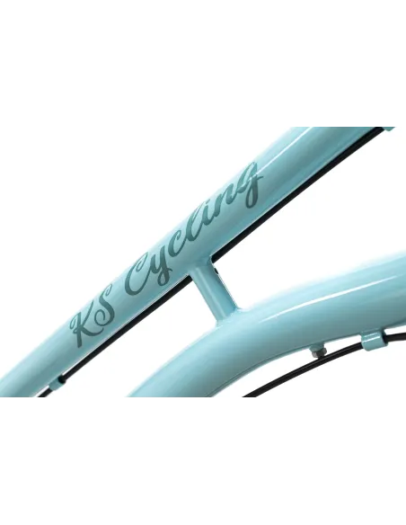 Rower Miejski Damski Dziewczęcy 28 Bagażnik 6 Bieg