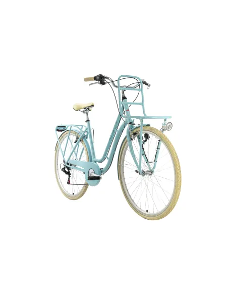 Rower Miejski Damski Dziewczęcy 28 Bagażnik 6 Bieg