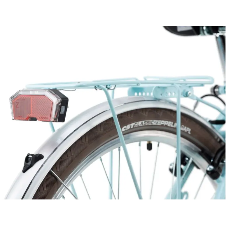 Rower Miejski Damski 28 Damka 6 Biegów Bagażnik