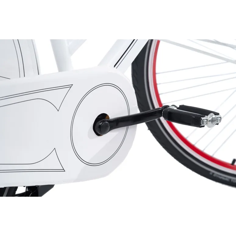 Rower Miejski Damski Jednobiegowy 28 Retro Damka