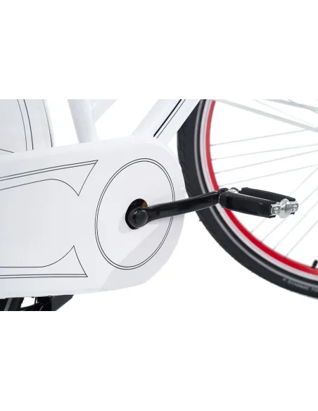 Rower Miejski Damski Jednobiegowy 28 Retro Damka