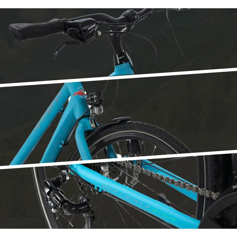 Rower Trekkingowy Damski 28 Alu Cyngle Błotniki Bagażnik Światła Dynamo