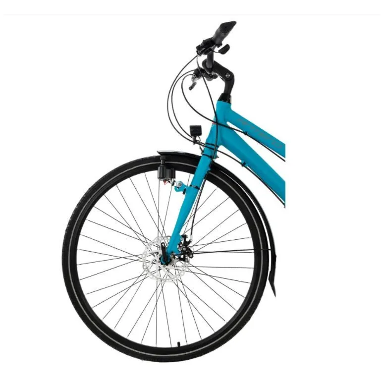 Rower Trekkingowy Damski 28 Alu Cyngle Błotniki Bagażnik Światła Dynamo