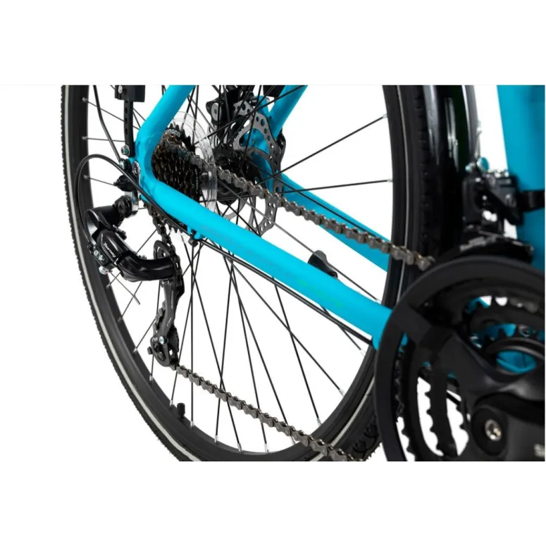 Rower Trekkingowy Damski 28 Alu Cyngle Błotniki Bagażnik Światła Dynamo